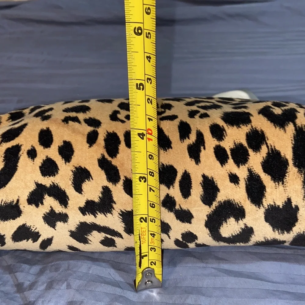 Nwt Christian Dior vintage leopard print makeup bag